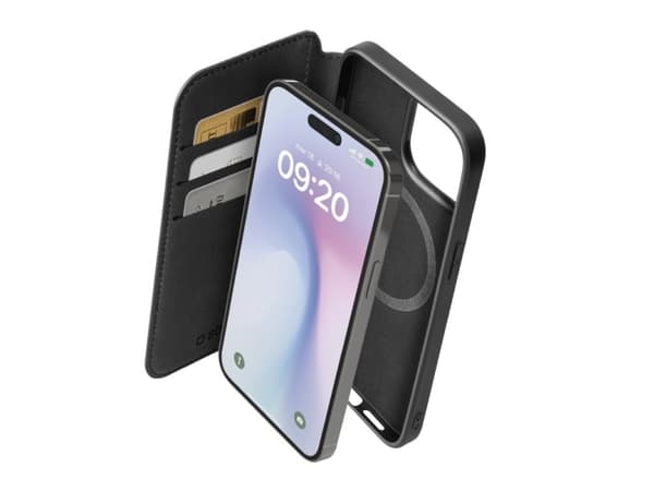 SBS TEBKMAGSFIP1667PK, Lommebok-etui, Apple, iPhone 16 Pro Max, 17,5 cm (6.9"), Sort