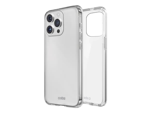 SBS TESKINIP1667PT, Omslag, Apple, iPhone 16 Pro Max, 17,5 cm (6.9"), Transparent