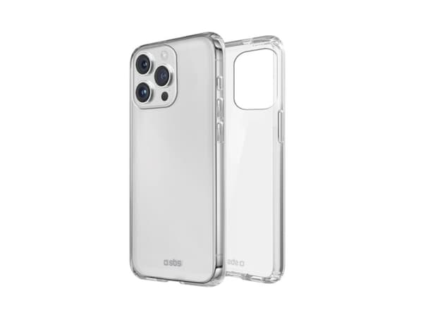 SBS TESKINIP1667PT, Omslag, Apple, iPhone 16 Pro Max, 17,5 cm (6.9"), Transparent