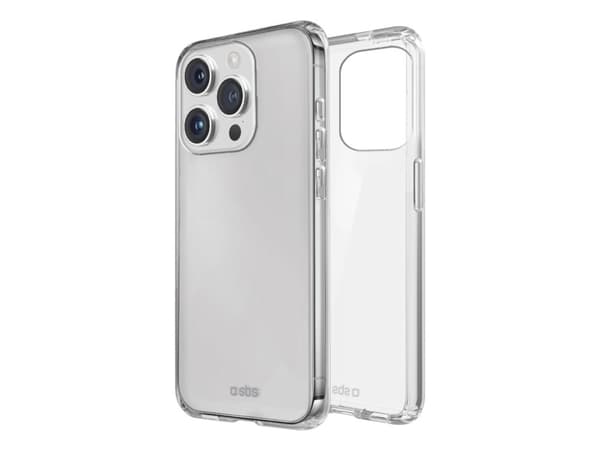 SBS TESKINIP1661PT, Omslag, Apple, iPhone 16 Pro, 16 cm (6.3"), Transparent