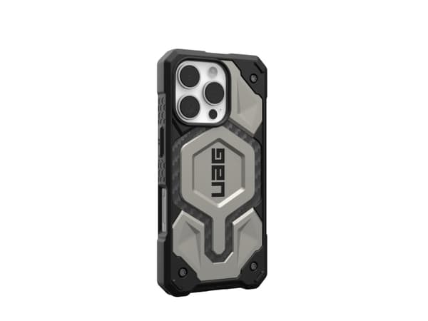 Urban Armor Gear Monarch Pro, Etui, Apple, iPhone 16 Pro, 16 cm (6.3"), Titan
