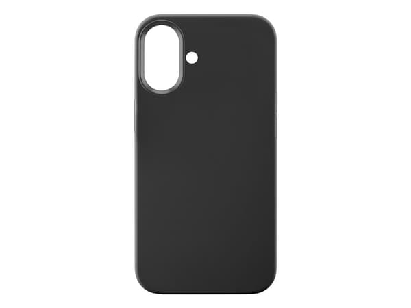 Cellularline Sensation - iPhone 16 Plus Soft-touch silicone case, Cover, Apple, iPhone 16 Plus, 17 cm (6.7"), Black