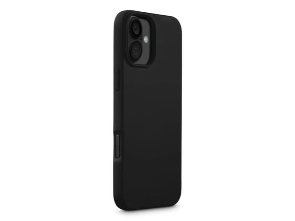 Hama Fantastic Feel, Cover, Apple, iPhone 16 Plus, 17 cm (6.7"), Black