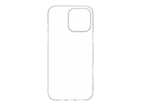 eSTUFF ES67100053-BULK, Cover, Apple, iPhone 16, 15.5 cm (6.1"), Transparent
