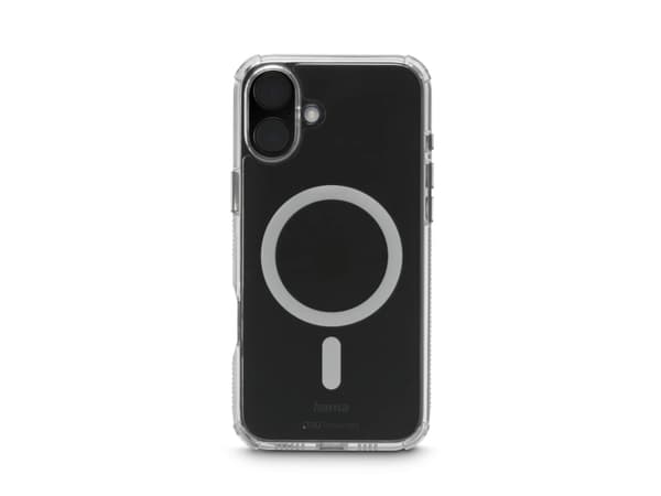 Hama MagCase Extreme Protect mobiltelefondeksel til Apple iPhone 16 Plus, gjennomsiktig (00136856)