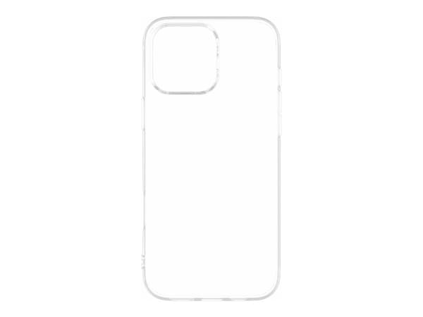 eSTUFF Infinite Vienna - Baksida till mobiltelefon - 100% återvunnen plast - MagSafe-kompatibilitet - termoplastisk polyuretan (TPU) - transparent -