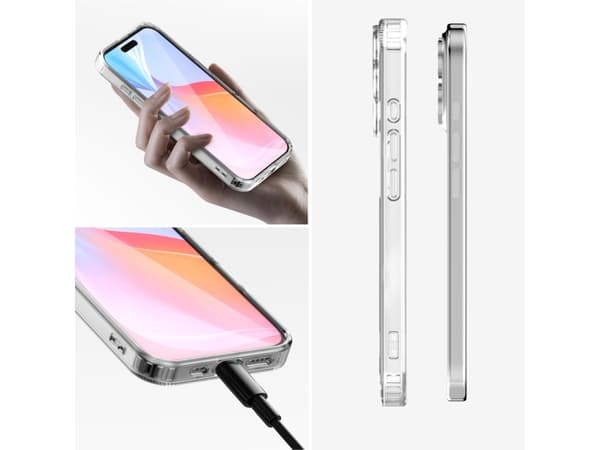 4smarts 541196, Etui, Apple, Apple iPhone 16 Plus, 17 cm (6.7"), Gjennomsiktig