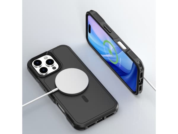 4smarts 541181, Omslag, Apple, iPhone 16 Pro Max, 17 cm (6.7"), Svart