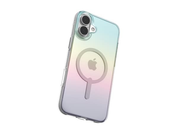 ZAGG Milan Snap - Baksidedeksel for mobiltelefon - MagSafe-samsvar - grafen - iriserende - for Apple iPhone 16 Plus