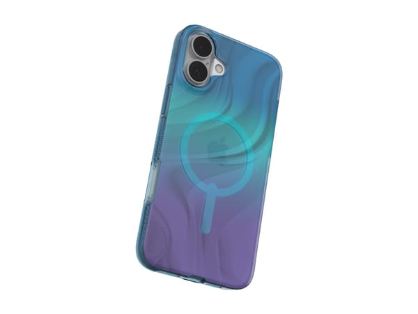 ZAGG Milan Snap - Baksidedeksel for mobiltelefon - MagSafe-samsvar - dyp aurora - for Apple iPhone 16 Plus
