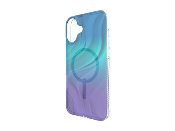 ZAGG Milan Snap - Baksidedeksel for mobiltelefon - MagSafe-samsvar - dyp aurora - for Apple iPhone 16 Plus