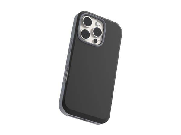 Zagg SoHo Snap - Baksidesskydd för mobiltelefon - MagSafe-kompatibilitet - grafen, termoplastisk polyuretan (TPU) - svart - för Apple iPhone 16 Pro