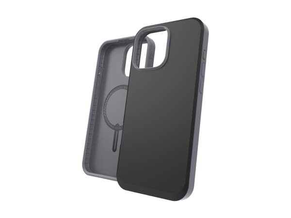 Zagg SoHo Snap - Baksidesskydd för mobiltelefon - MagSafe-kompatibilitet - grafen, termoplastisk polyuretan (TPU) - svart - för Apple iPhone 16 Pro