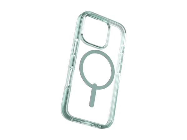 Zagg Santa Cruz Snap - Baksidesskydd för mobiltelefon - MagSafe-kompatibilitet - grafen - grön - för Apple iPhone 16 Pro