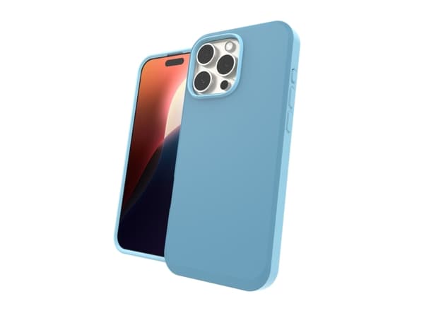 Zagg SoHo Snap - Baksidesskydd för mobiltelefon - MagSafe-kompatibilitet - grafen, termoplastisk polyuretan (TPU) - blå - för Apple iPhone 16 Pro Max