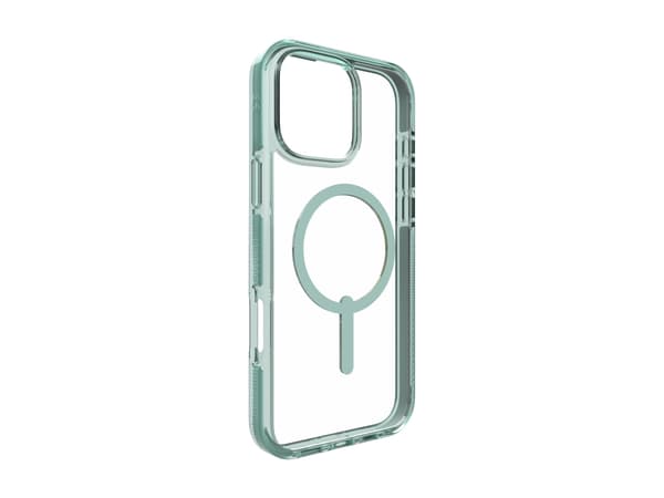 Zagg Santa Cruz Snap - Baksidesskydd för mobiltelefon - MagSafe-kompatibilitet - grafen - grön - för Apple iPhone 16 Pro Max