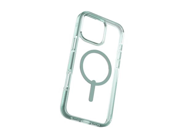 Zagg Santa Cruz Snap - Baksidesskydd för mobiltelefon - MagSafe-kompatibilitet - grafen - grön - för Apple iPhone 16 Pro Max