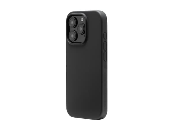 ZAGG Manhattan Snap - Baksidesskydd för mobiltelefon - MagSafe-kompatibilitet - silikon, grafen - svart - för Apple iPhone 16 Pro