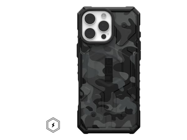 UAG UAG UAG Pathfinder SE Magsafe - suojakotelo iPhone 16 Pro Max -puhelimelle, joka on yhteensopiva MagSafen kanssa (midnight camo)