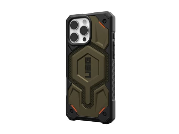 Urban Armor Gear Monarch Pro Kevlar, Etui, Apple, iPhone 16 Pro Max, 17,5 cm (6.9"), Sort, Grønn