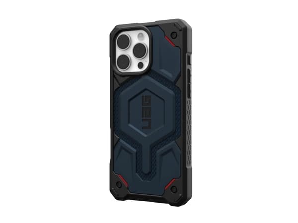 Urban Armor Gear Monarch Pro Kevlar, Etui, Apple, iPhone 16 Pro Max, 17,5 cm (6.9"), Marineblå, Sort