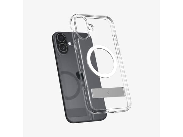 Spigen Ultra Hybrid S (MagFit), Omslag, Apple, iPhone 16 Plus, 17 cm (6.7"), Transparent