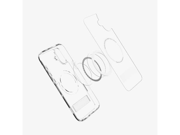 Spigen Ultra Hybrid S (MagFit), Omslag, Apple, iPhone 16 Plus, 17 cm (6.7"), Transparent