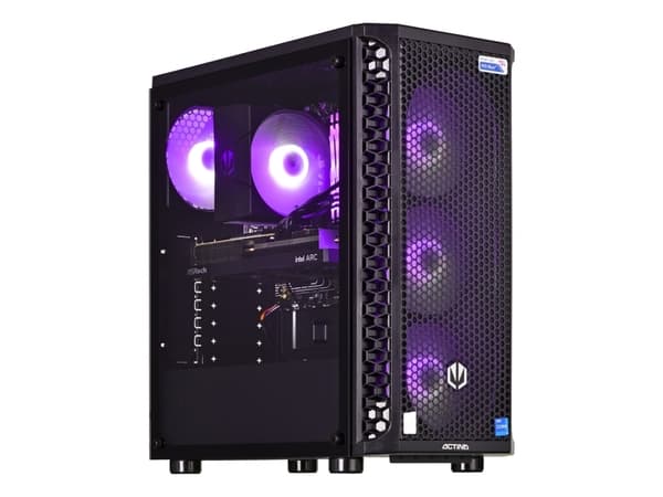 Actina ENDORFY 14400F/16GB/1TB/RTX4060TI/600W Svart
