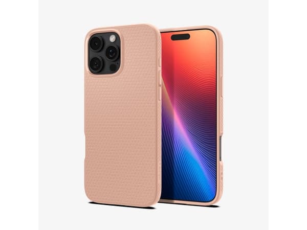 Spigen Liquid Air, Cover, Apple, iPhone 16 Pro Max, 17.5 cm (6.9"), Rose