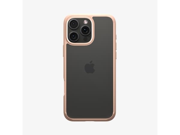 Spigen Ultra Hybrid, Omslag, Apple, iPhone 16 Pro Max, 17,5 cm (6.9"), Rosa, Transparent
