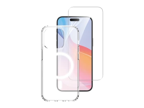 4smarts 541194, Cover, Apple, iPhone 16 Pro, 16 cm (6.3"), Transparent