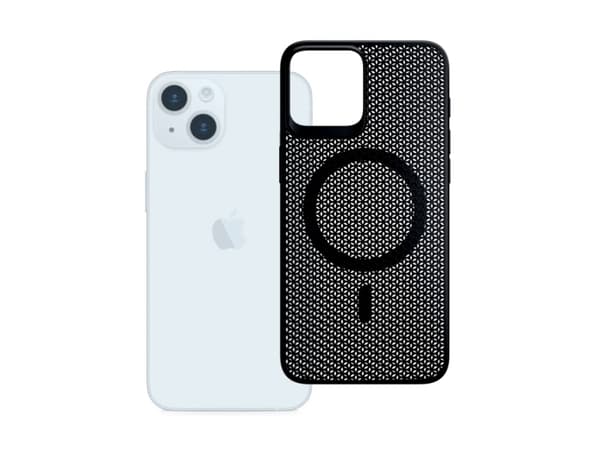 3MK COOLing MagCase pro, Cover, Apple, iPhone 15, 15.5 cm (6.1"), Black