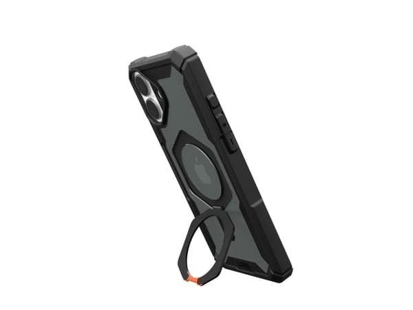 Urban Armor Gear Plasma XTE, Cover, Apple, iPhone 16 Plus, 17 cm (6.7"), Black, Orange