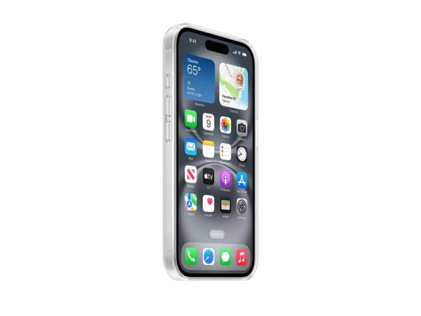 Apple iPhone 16 Clear Case with MagSafe, Cover, Apple, iPhone 16, 15.5 cm (6.1"), Transparent