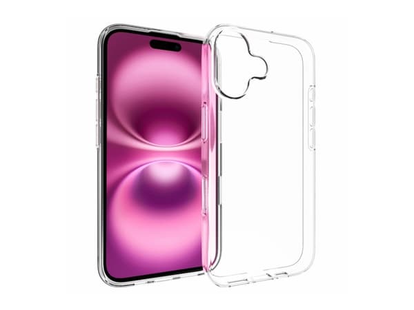 Insmat 650-1275, Cover, Apple, iPhone 16, 15.5 cm (6.1"), Transparent