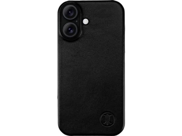 JT BERLIN BackCase Kreuzberg, Cover, Apple, iPhone 16 Plus, 17 cm (6.7"), Black