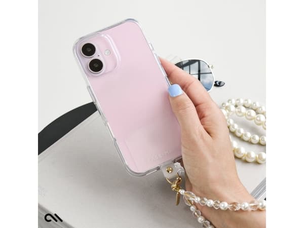 Case-mate Tough Clear, Cover, Apple, iPhone 16 Plus, 17 cm (6.7"), Transparent