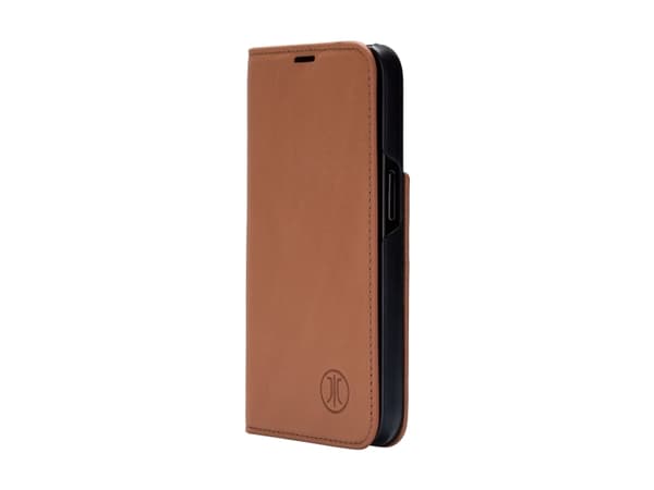 JT BERLIN BookCase Tegel, Folio, Apple, iPhone 16 Pro Max, 17,5 cm (6.9"), Konjakkfarget