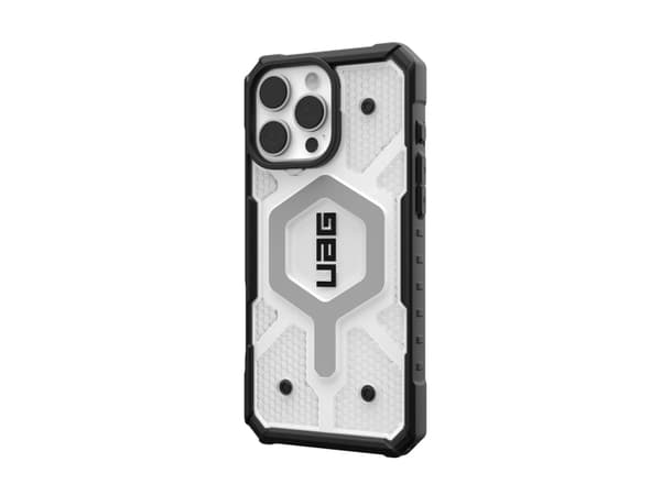 Urban Armor Gear Pathfinder, Omslag, Apple, iPhone 16 Pro Max, 17,5 cm (6.9"), Svart, Transparent
