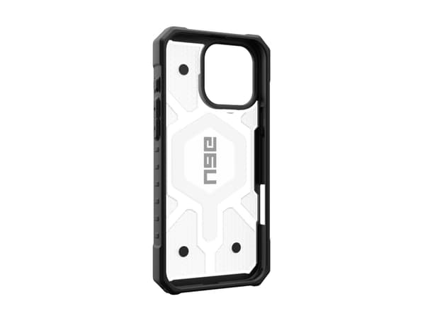 Urban Armor Gear Pathfinder, Omslag, Apple, iPhone 16 Pro Max, 17,5 cm (6.9"), Svart, Transparent