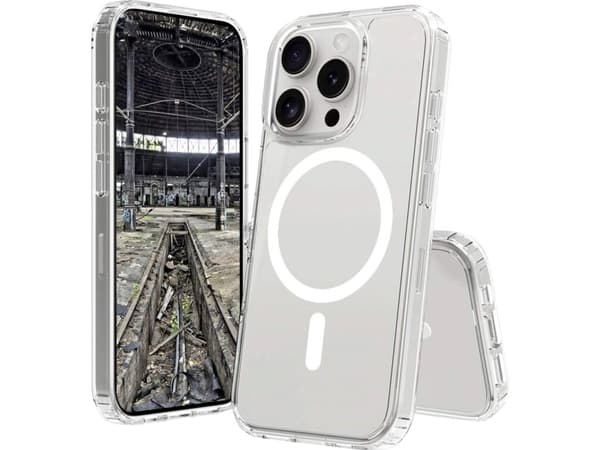 JT BERLIN Pankow Clear MagSafe, Omslag, Apple, iPhone 16 Pro Max, 17,5 cm (6.9"), Transparent