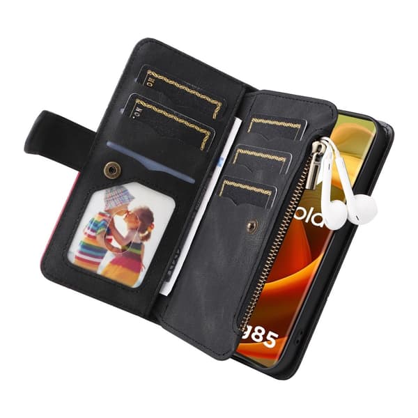 KT Multifunktion Series-5 Til Motorola Moto G85 Telefontaske