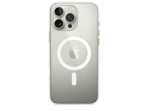 Apple - Baksidedeksel for mobiltelefon - MagSafe-samsvar - polykarbonat - blank - for iPhone 16 Pro Max