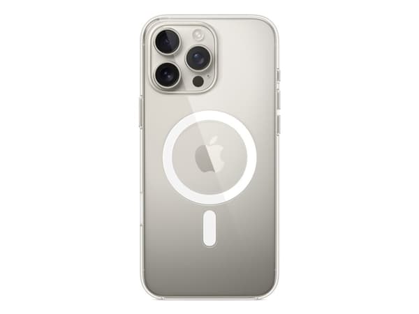 Apple - Baksidedeksel for mobiltelefon - MagSafe-samsvar - polykarbonat - blank - for iPhone 16 Pro Max