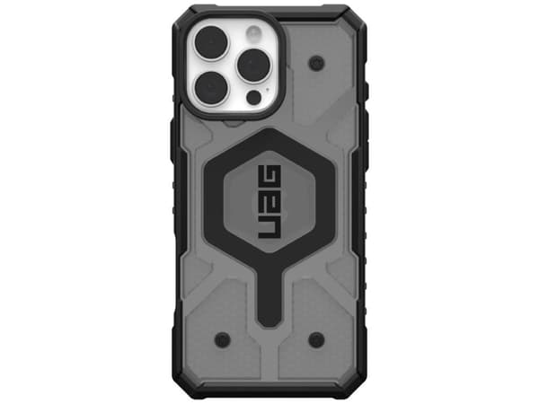 UAG UAG UAG Pathfinder Clear Magsafe suojakotelo iPhone 16 Pro Max yhteensopiva MagSafe (tuhka)
