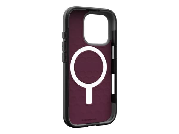 Urban Armor Gear Civilian, Omslag, Apple, iPhone 16 Pro, 16 cm (6.3"), Bordeaux