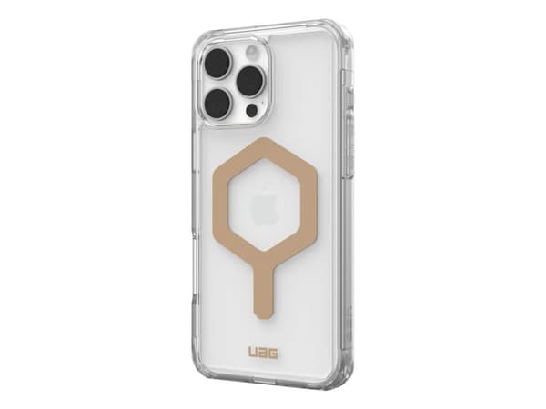 UAG UAG UAG Plyo Magsafe - suojakotelo iPhone 16 Pro Max -puhelimelle, joka on yhteensopiva MagSafen kanssa (ice/gold)