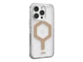 Miniatyrbild 3 av 5: Urban Armor Gear Plyo, Omslag, Apple, iPhone 16 Pro, 16 cm (6.3"), Guld, Transparent