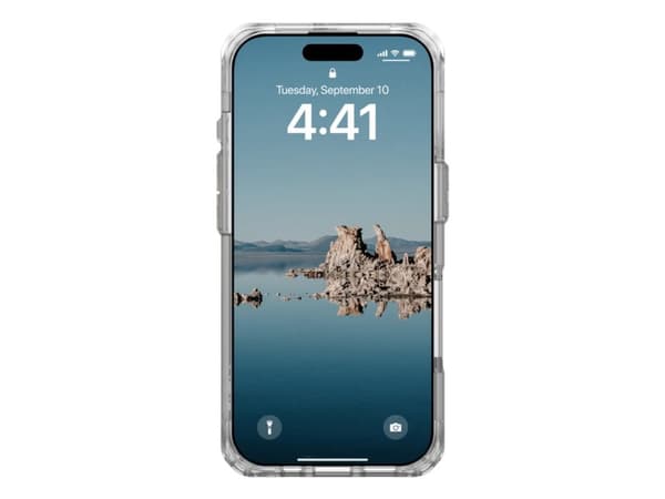Urban Armor Gear Plyo, Omslag, Apple, iPhone 16 Pro, 16 cm (6.3"), Guld, Transparent