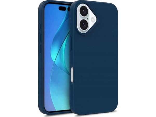 Hurtel Etui Multiple Color Wheat Bran Case na iPhone 16 Pro Max - niebieskie